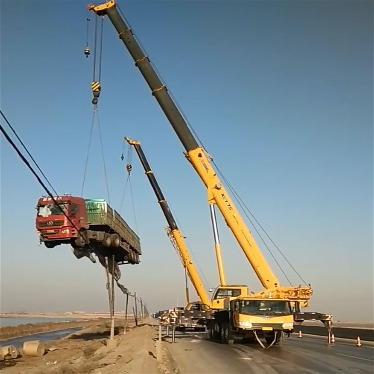 大悟吊车怎么吊货车